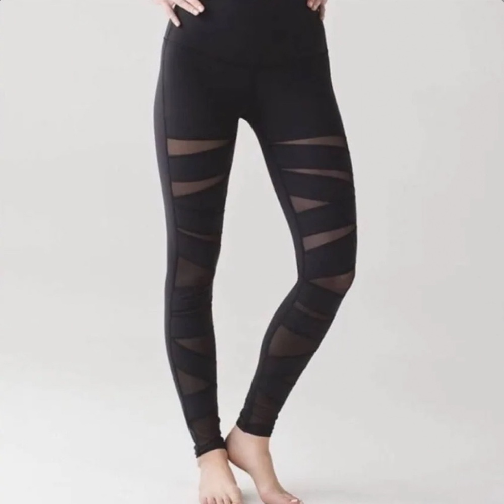 Lululemon Black ‘High Times Pant Tech Mesh’ Leggings